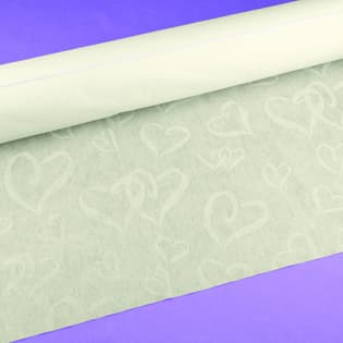 Linked at the Heart Ivory Aisle Runner