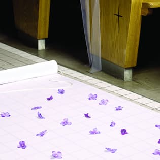 Basic White Aisle Runner