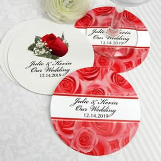 Paper Wedding Coasters