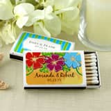 Personalized Matches - Set of 50 (White Box): Unique Designs