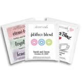 Personalized Heart Theme Tea Favors -  (5 designs available)