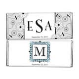 Personalized Monogram 1.5 oz Chocolate Wedding Favors (33 Designs Available)