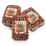 2" x 3" Rice Krispies Chocolate Picture Treats- Individually Wrapped (NO STICK)