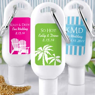 Personalized Sunscreen with Carabiner &#40;SPF 30&#41;