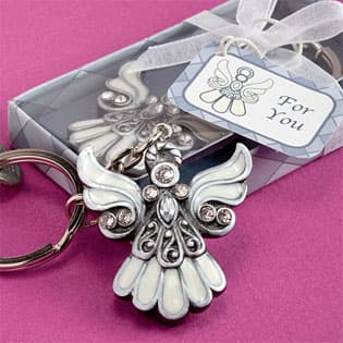 Angel Keychain Favors