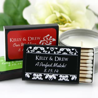 Personalized Matchboxes Black Box